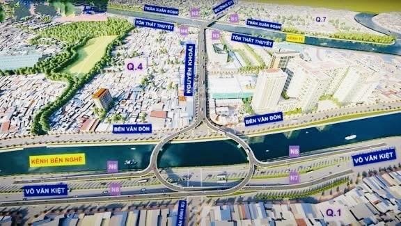 Khu hiếm nhà bán nguyễn khoái trục đường siêu đẹp phường 2 qu.4 sắp có cầu nguyễn khoái bắc san