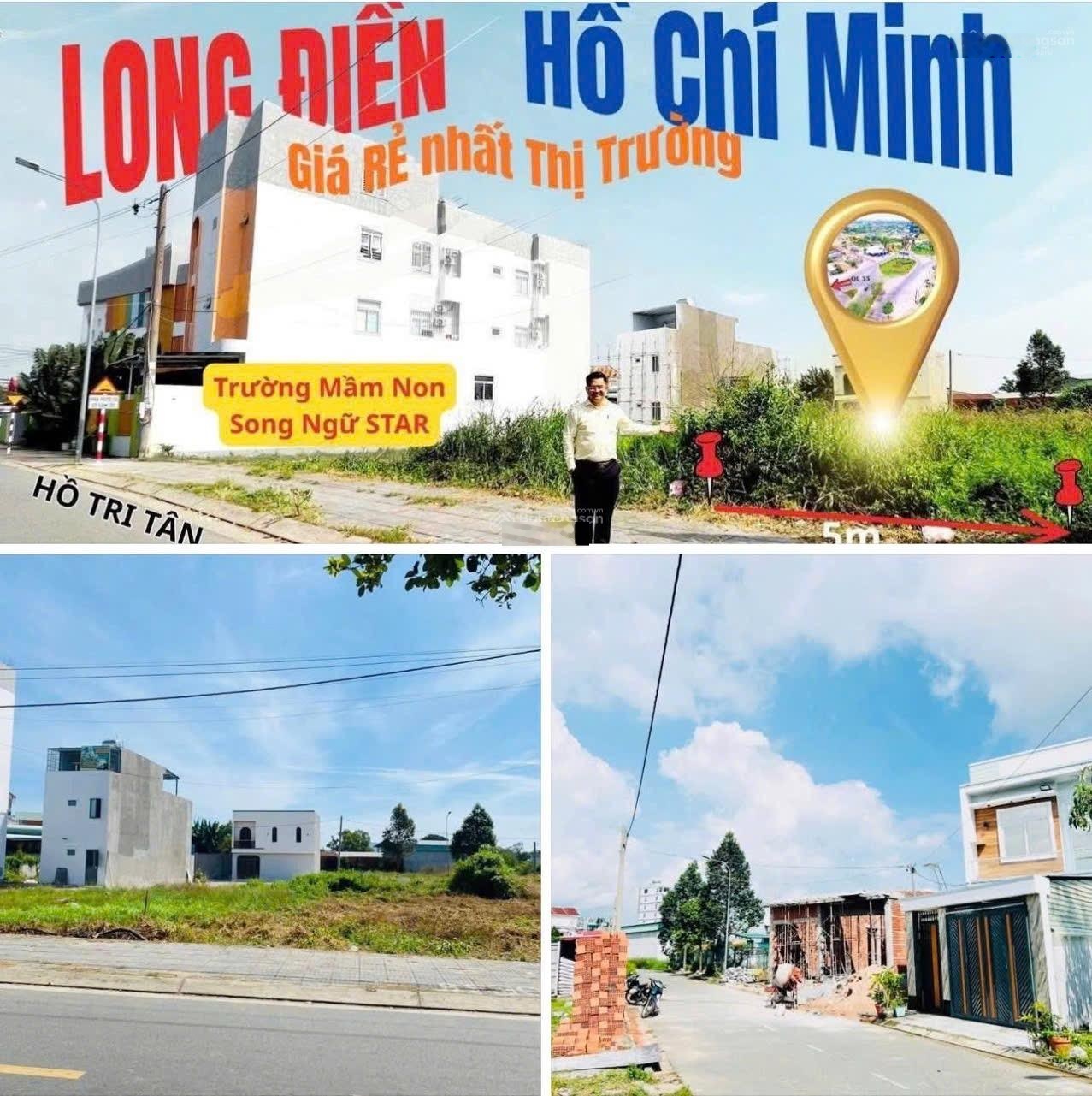 CCG 3 siêu phẩm mặt tiền Hồ Tri Tân, TT Long Điền, BR - VT. Bán nhanh giá tốt cho khách thiện chí