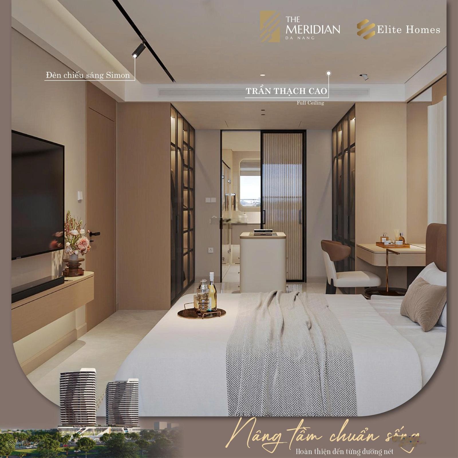 Căn góc 2 PN view pháo hoa tại Meridian - Trải nghiệm không gian sống cao cấp giữa lòng Đà Nẵng