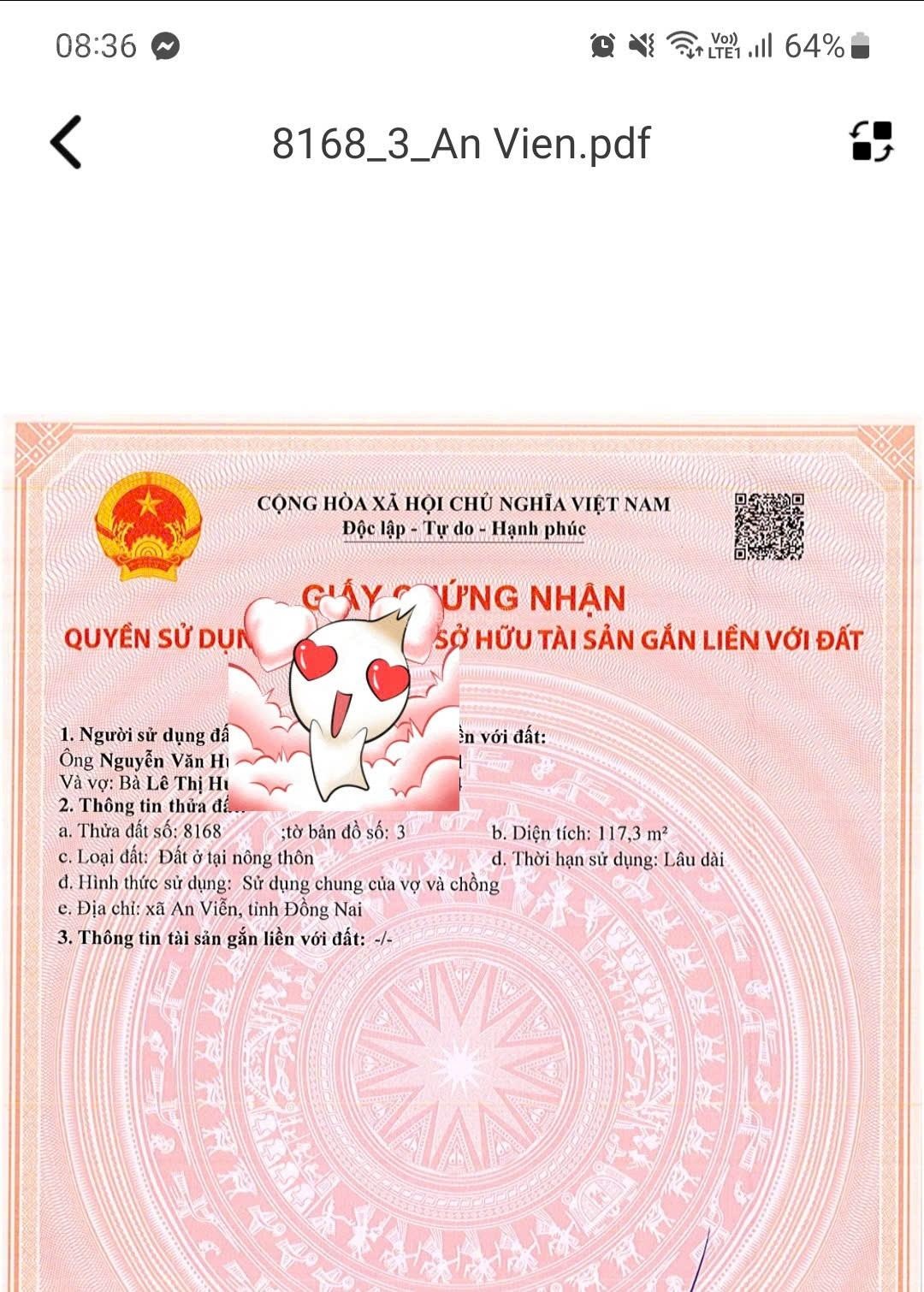 Bán đất sổ riêng full thổ cư gần KCN Giang Điền