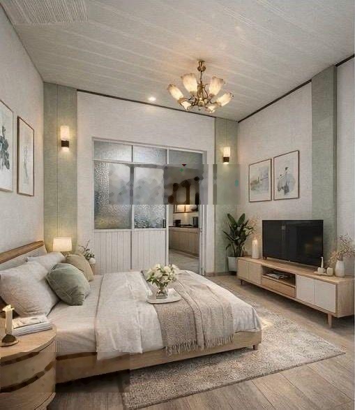 Sát hẻm xe hơi - gần hàng xanh - 2 tầng - 36m2 - gần đh huetch, ngoại thương - full nội thất