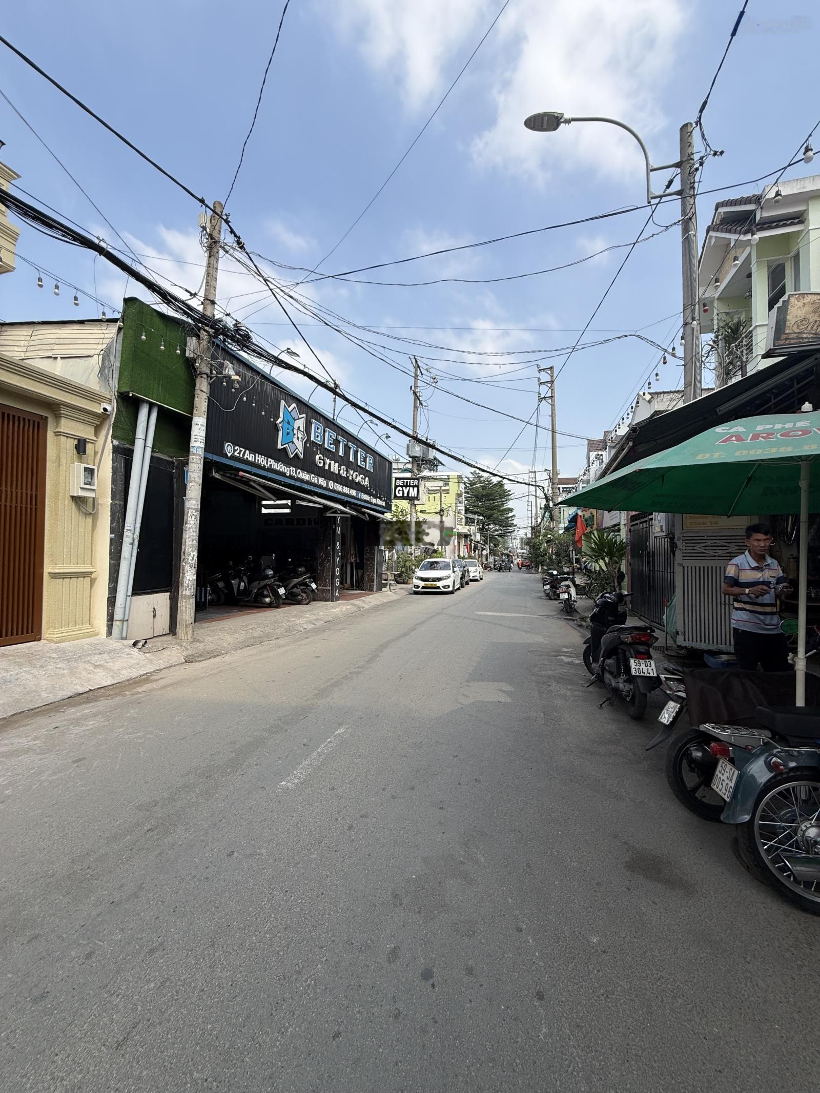 Căn hộ DV xây mới 6 lầu + 29 phòng mặt tiền An Hội trung tâm Gò Vấp, có thang máy. Doanh thu khủng