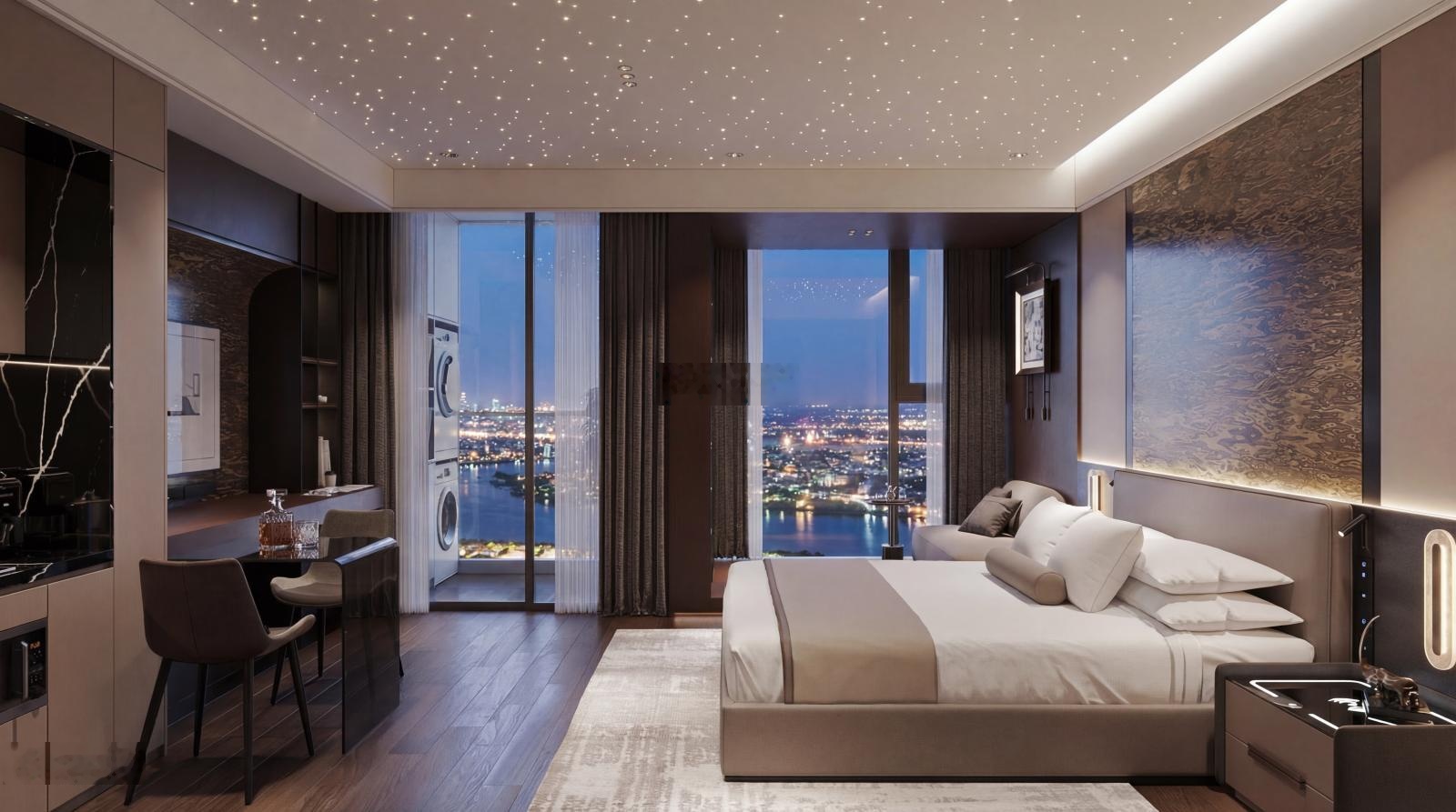 Sở hữu căn hộ sinh thái khoáng nóng bên sông hồng