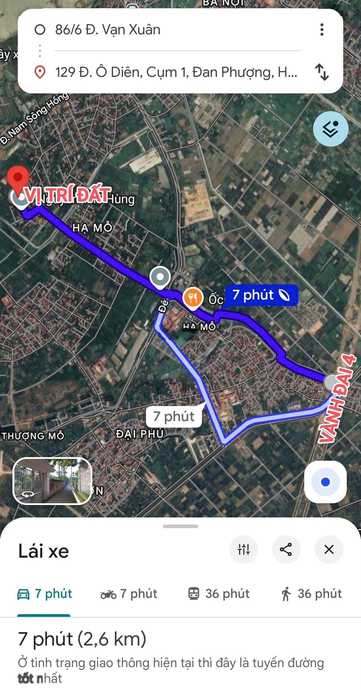 Chỉ 3.4 tỷ sở hữu lô đất 90.4m2 mặt tiền 4m tại xã Hạ Mỗ, Đan Phượng. Gần Vành Đai 4 hơn 2km. SĐCC