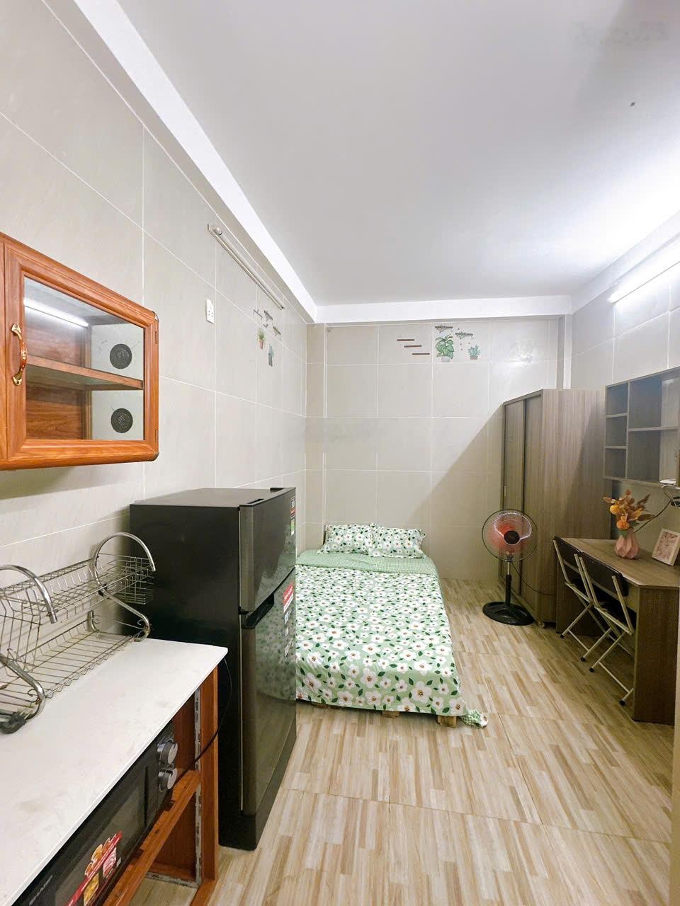 Cho thuê studio thang máy full nội thất ngay đường võ duy ninh quận bình thạnh