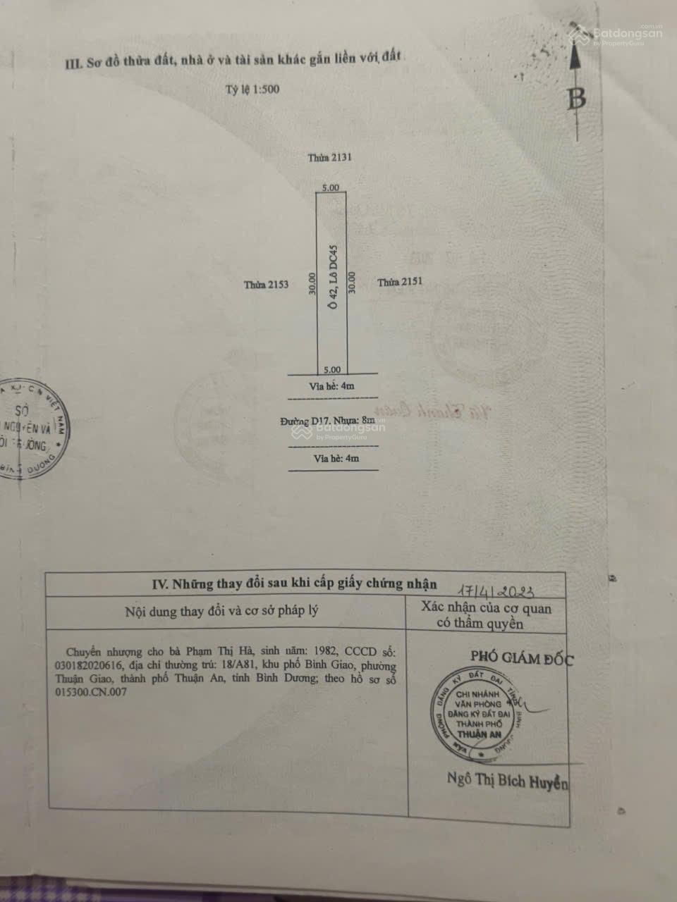 Bán Nhà mặt phố tại D17, An Phú, 5,75 tỷ, 150m2 - Giá siêu hời, uy tín