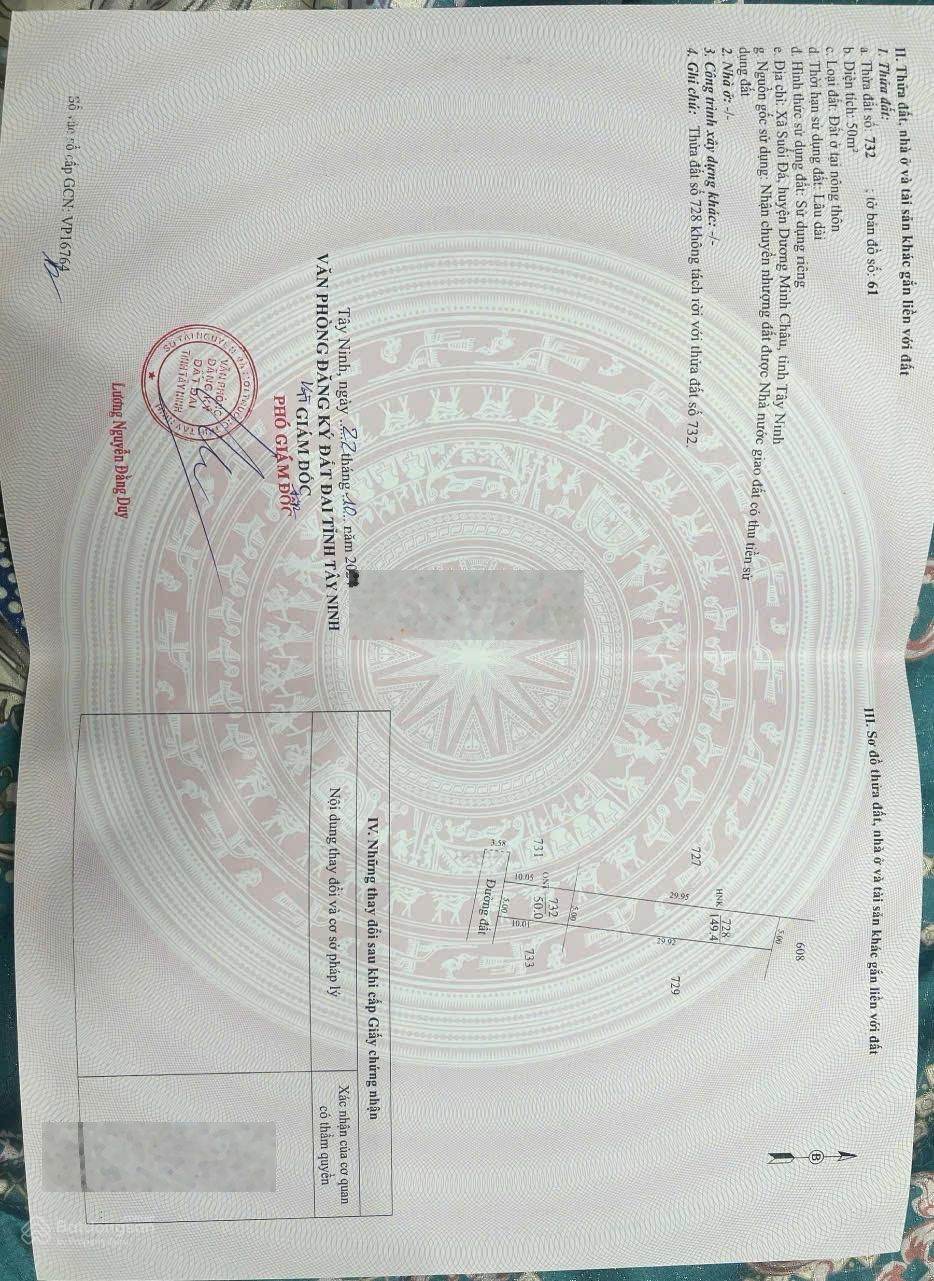 300 triệu sở hữu đất thổ cư, dân cư ở sẵn, view núi bà xây nhà hay đầu tư đều sinh lời