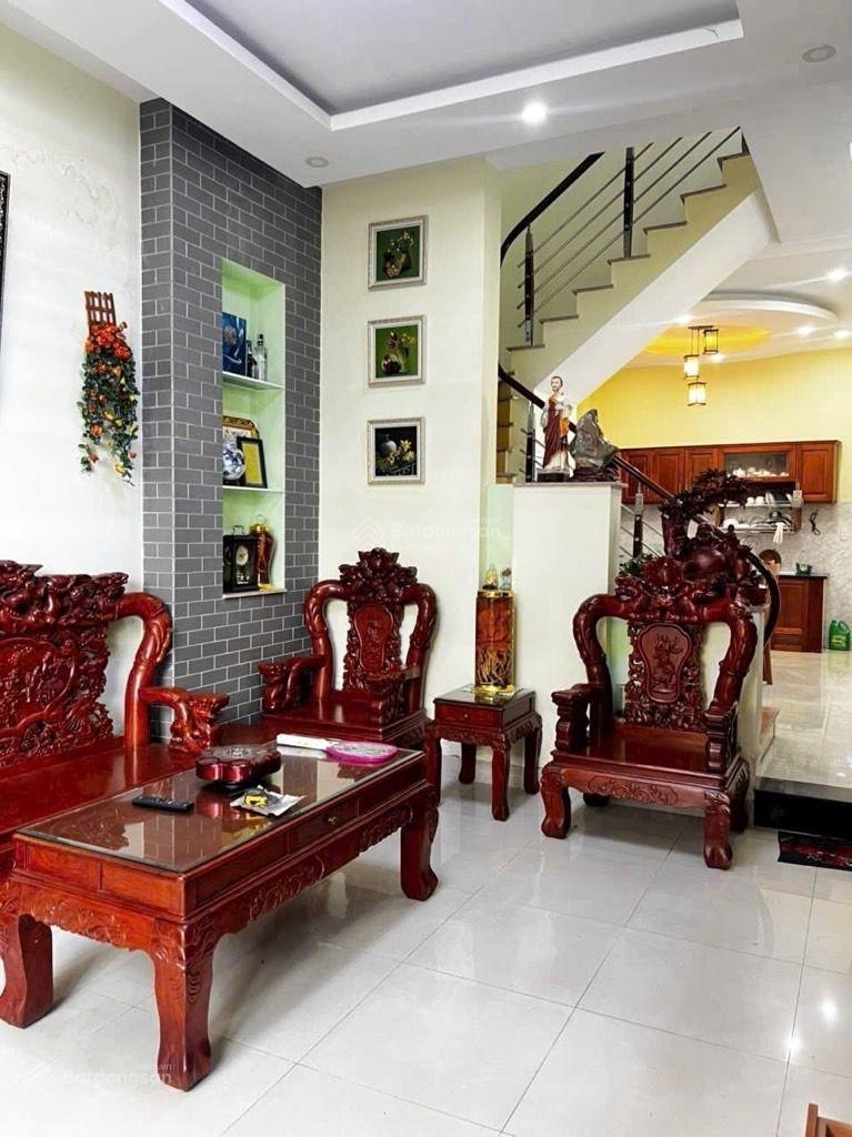 5,09 tỷ 56m2 nở hậu 3 tầng 4pn đường bình thành khu dân cư