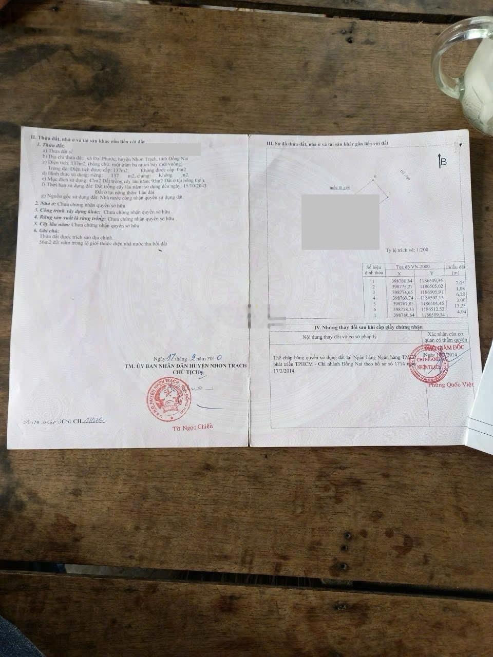 Bán đất mặt tiền Lý Thái Tổ xã Đại Phước gần cầu Cát Lái mặt tiền rộng 8.5mét giá đầu tư