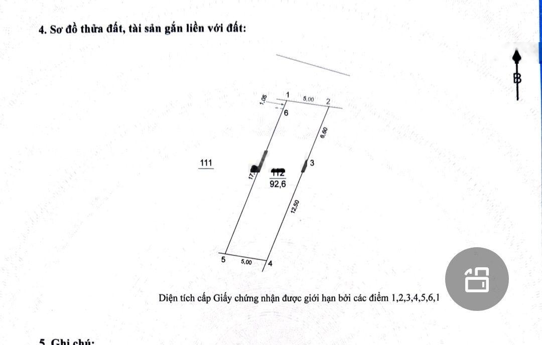 Siêu phẩm 92,6m bìa trung oai, tiên dương