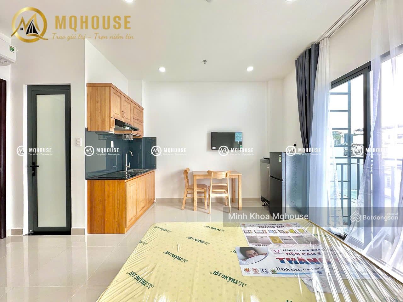 Khai trương phòng trọ mới xây, ban công, thang máy full nội thất gần ga T3 - cầu vượt HHT