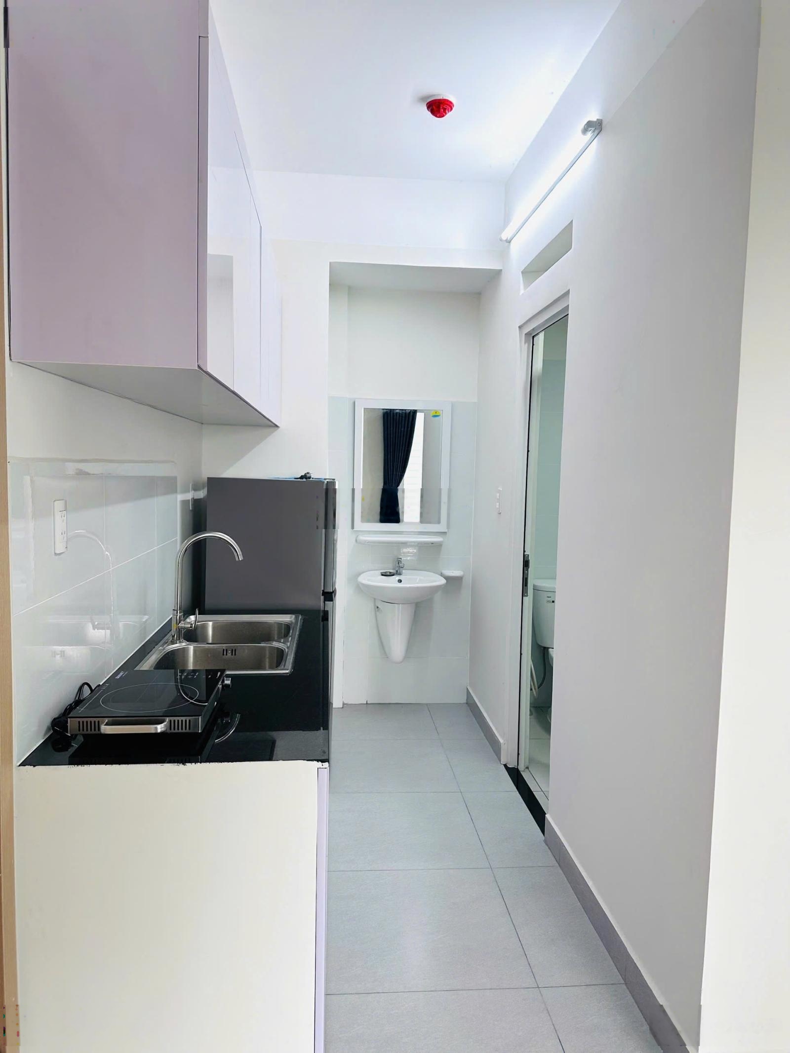 Cho thuê căn hộ góc 44m2 nam long 2 central lake, 1 phòng ngủ, full nội thất, mới 100%, th máy