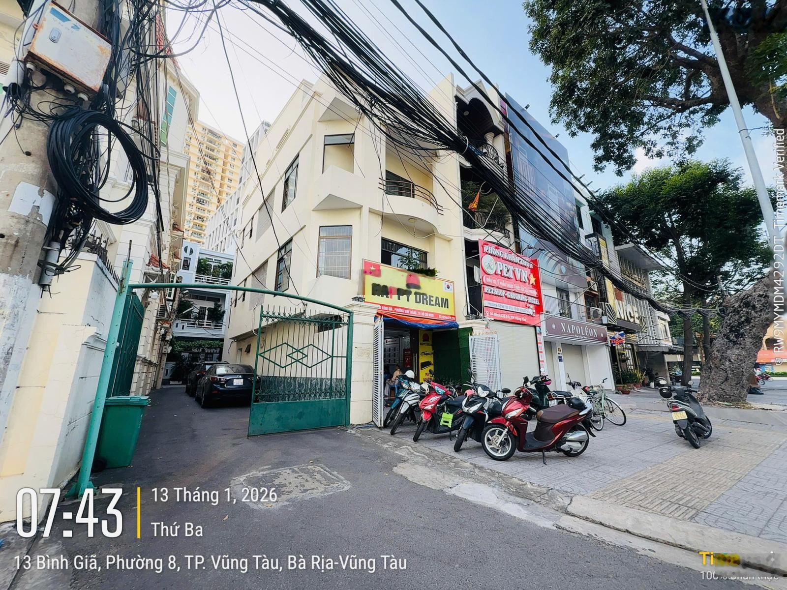 Bán nhà góc 2 mặt tiền đường Bình Giã (gần biển), sát đường Lê Hồng Phong, Phường 8, Vũng Tàu