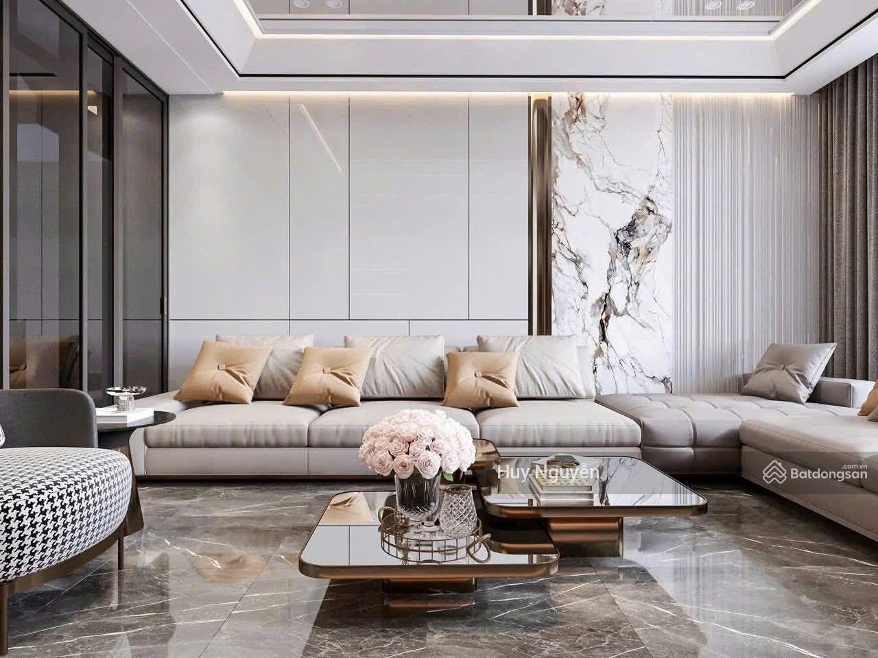 Bán gấp LK TT8 Văn Phú, trục thông đường 17m 90m2 5T, thang máy full nội thất LH Huy 0982880335