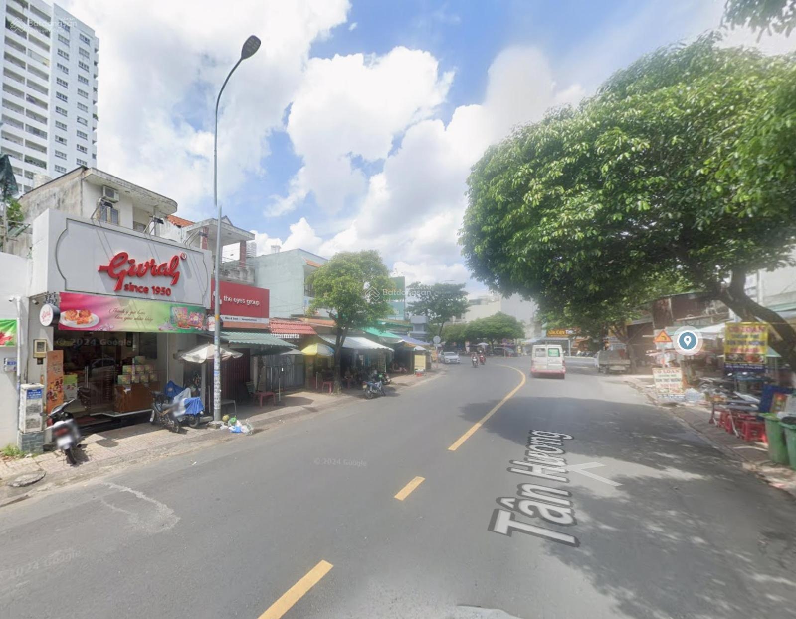 Mặt tiền tân hương - trung tâm tân phú -4m x 19m (công nhận 74.5m²). giá chỉ 13.5 tỷ