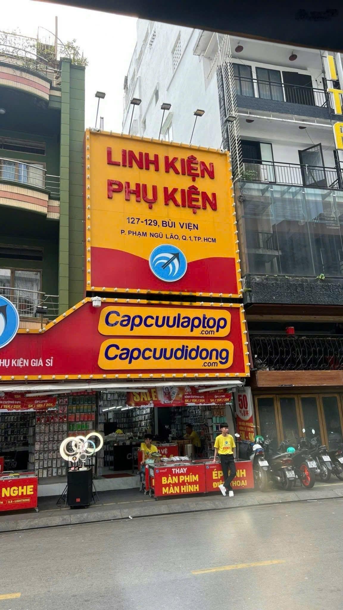 Bán nhà mặt tiền đường Bùi Viện,quận 1 (4,50x12,5m2)HĐT;180triệu/th ;giá;75 tỷ