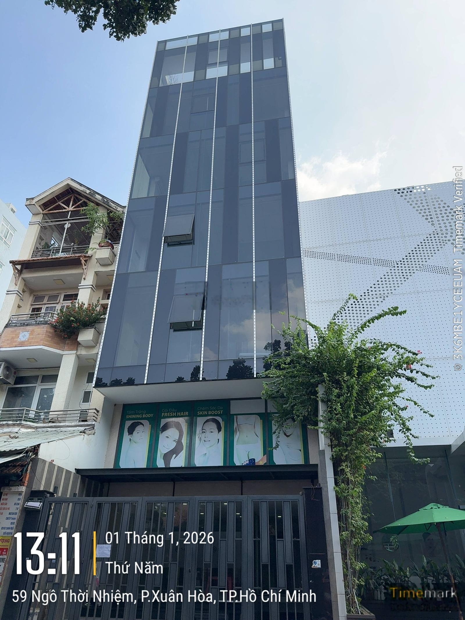 Mặt Tiền 59 Ngô Thời Nhiệm [ 6,1 x 15 ] 1 hầm 7 tầng - thang máy