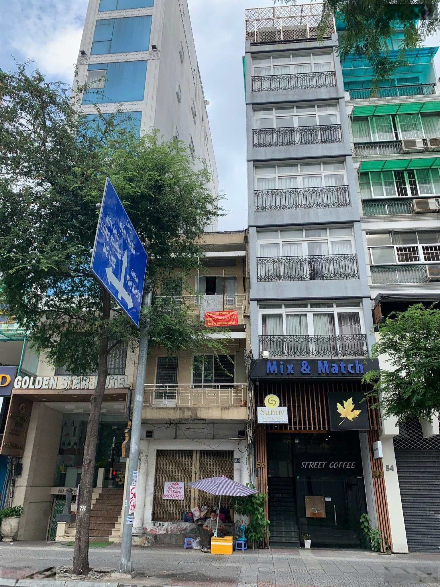 Siêu vị trí - MT Lê Thánh Tôn Quận 1, DT 4x25m, 6 tầng thang máy, HĐT 300t/tháng giá 97 tỷ