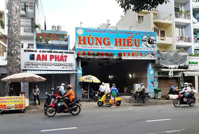 Bán nhà siêu vị trí có 1 - 0 - 2 MT Hùng Vương - trung tâm Quận 10, DT 8.4x25m, HĐT 220tr/th, 45 tỷ