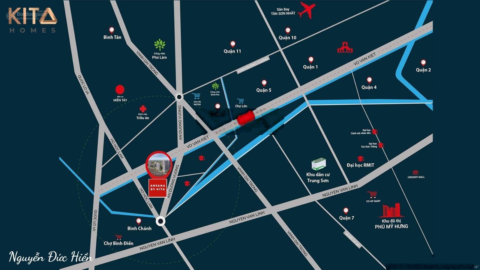 Ansana By Kita - Căn hộ mặt tiền Võ Văn Kiệt. Chuẩn sống mới tại cửa ngõ Tây Sài Gòn