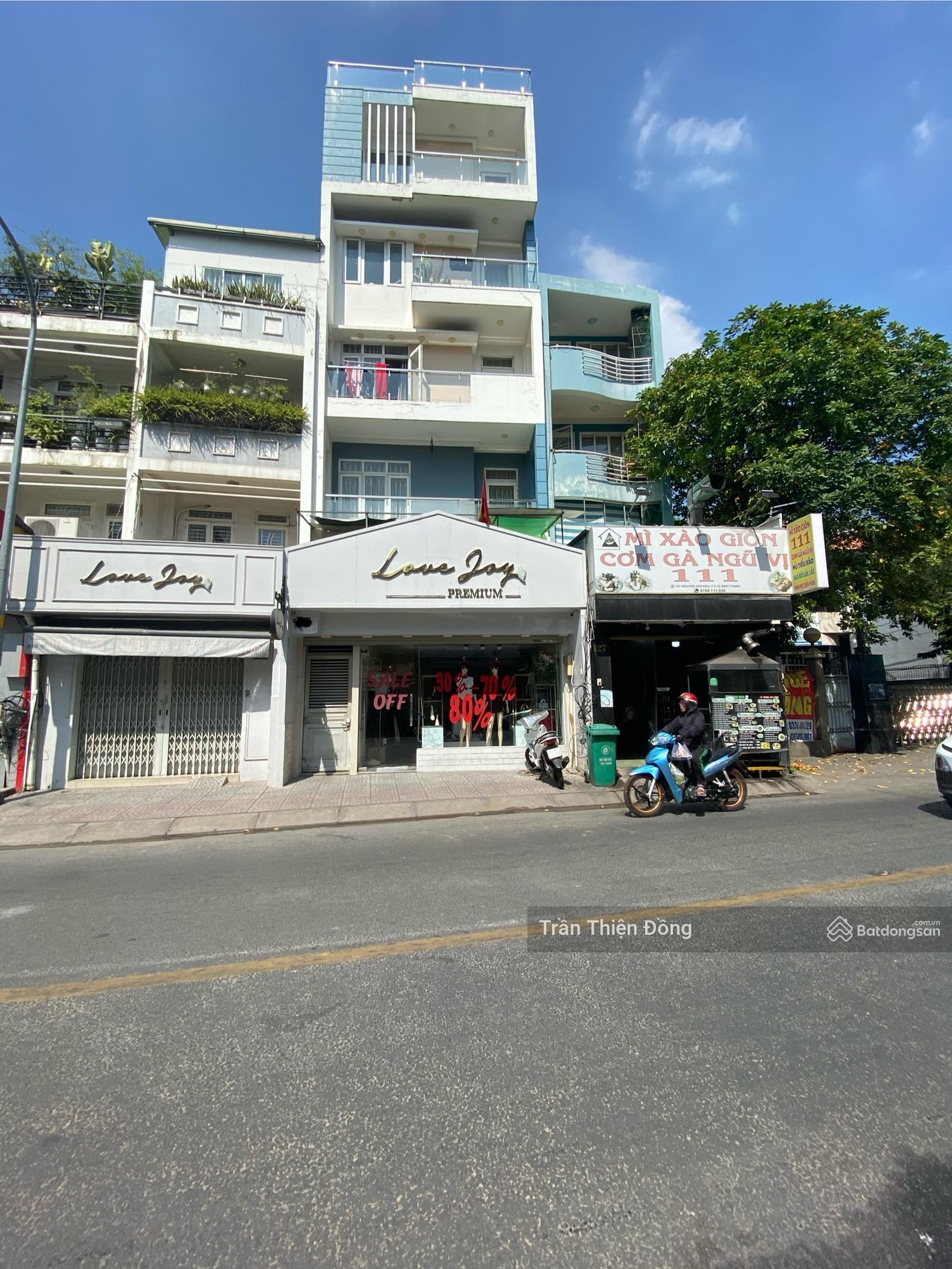 Chính chủ bán nhà 2 mặt tiền Nguyễn Văn Đậu P5 - BT (5,7x16) nở hậu. CN =71m2 - 7tầng, chỉ 22 tỷ TL