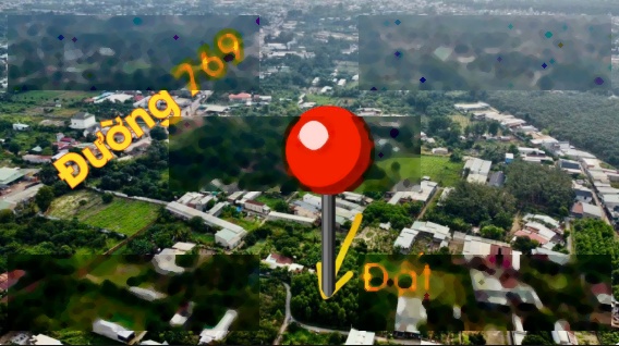 Lô góc ngay cạnh đường DT769, đất thổ cư và đường ô tô