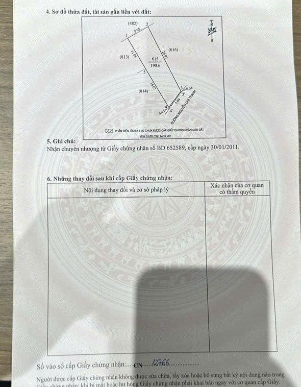 Bán đất mặt đường Nguyễn Chí Thanh phường Vinh Hưng