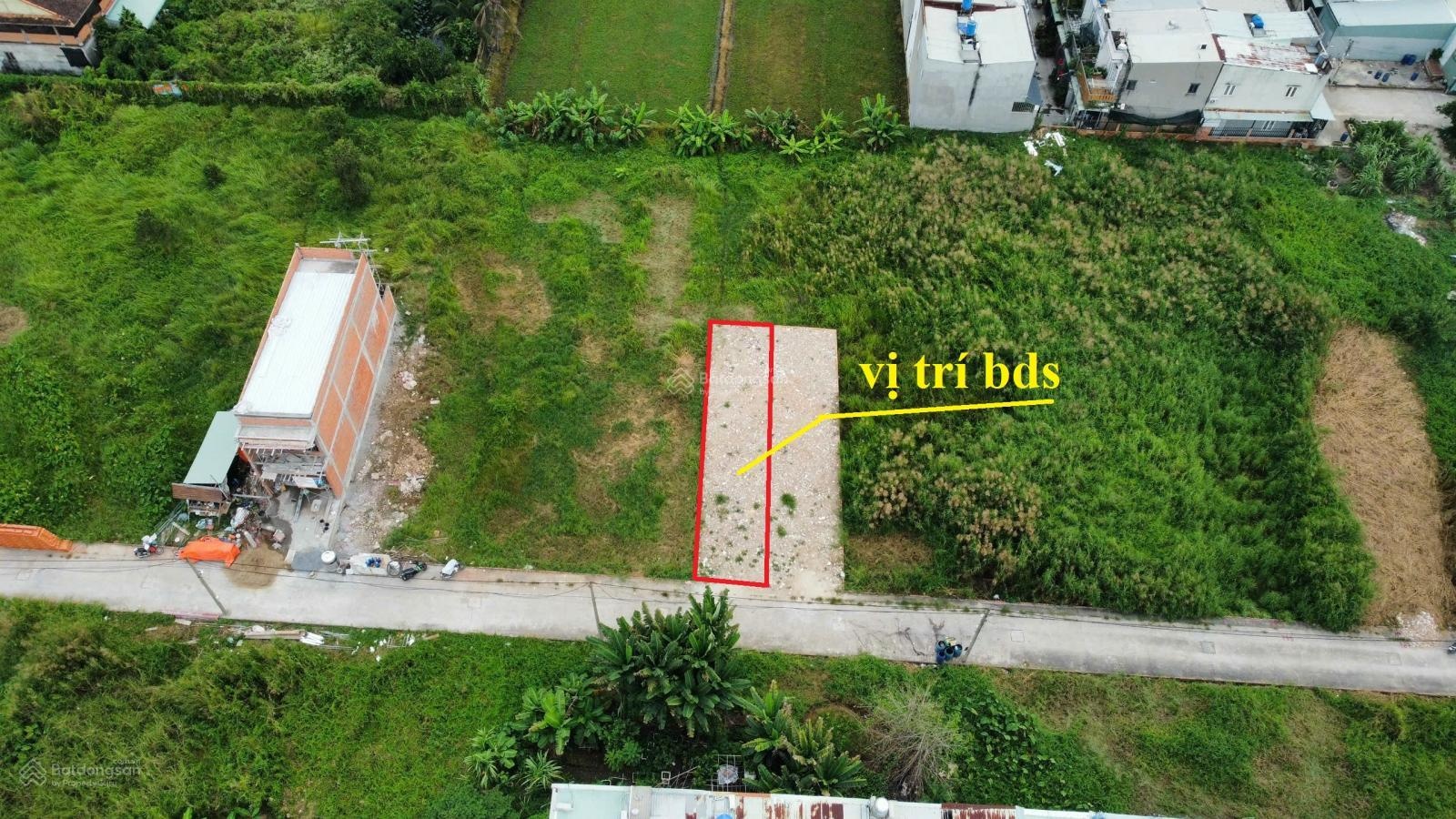 Đất nền 1 sẹc ngắn kênh Cây Xanh xã Bình Mỹ-Củ Chi 112m2 tặng ngay giấy phép xây dựng.