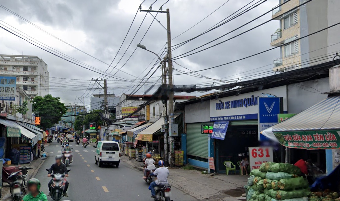 Bán nhà MT Tên Lửa P.Bình Trị Đông Q.Bình Tân, DT 12x38m CN 456,5m2 Giá 63 tỷ