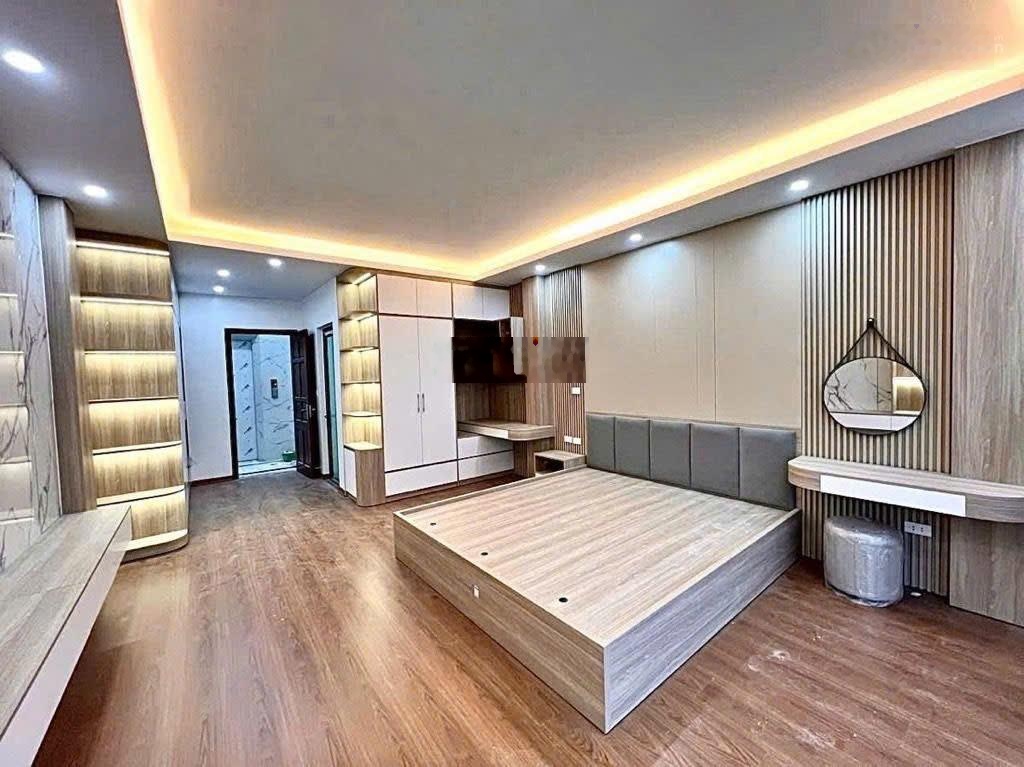 Nhà mới 6 tầng thang máy - ô tô 7 chỗ - MT 4.5m - phố Kim Giang, hàng xóm KĐT The Manor Nguyễn Xiển