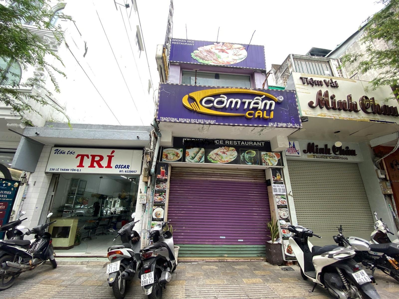 Cho thuê nhà 232 Lê Thánh Tôn Phường Bến Thành Quận 1