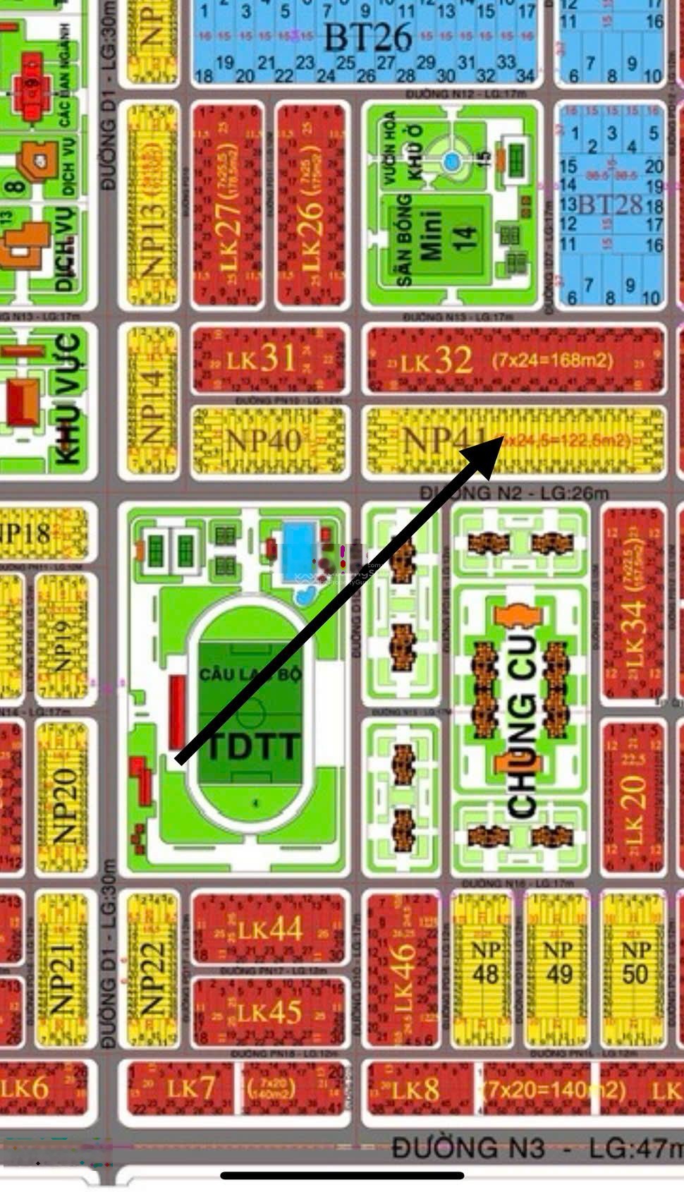 Bán đất nền dự án KĐTM Phước An, 1,88 tỷ, 119 m2 tại Đường Lê Hồng Phong, Nhơn Trạch, Đồng Nai