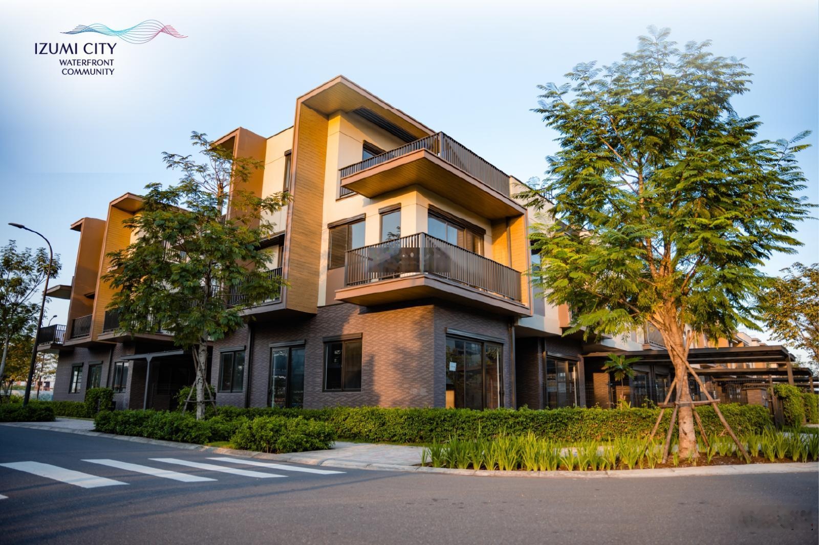 Bán nhà phố- biệt thự dự án izumi city ven sông đồng nai giá chỉ 7.5ty / căn lh 0902537816