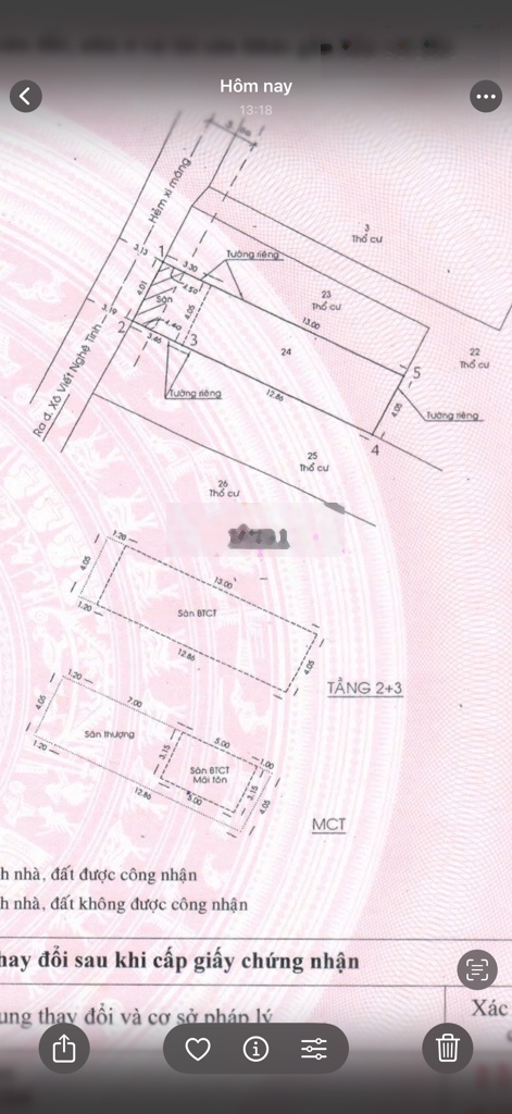 Bán nhà hẻm 685 đường xô viết nghệ tĩnh phường 26