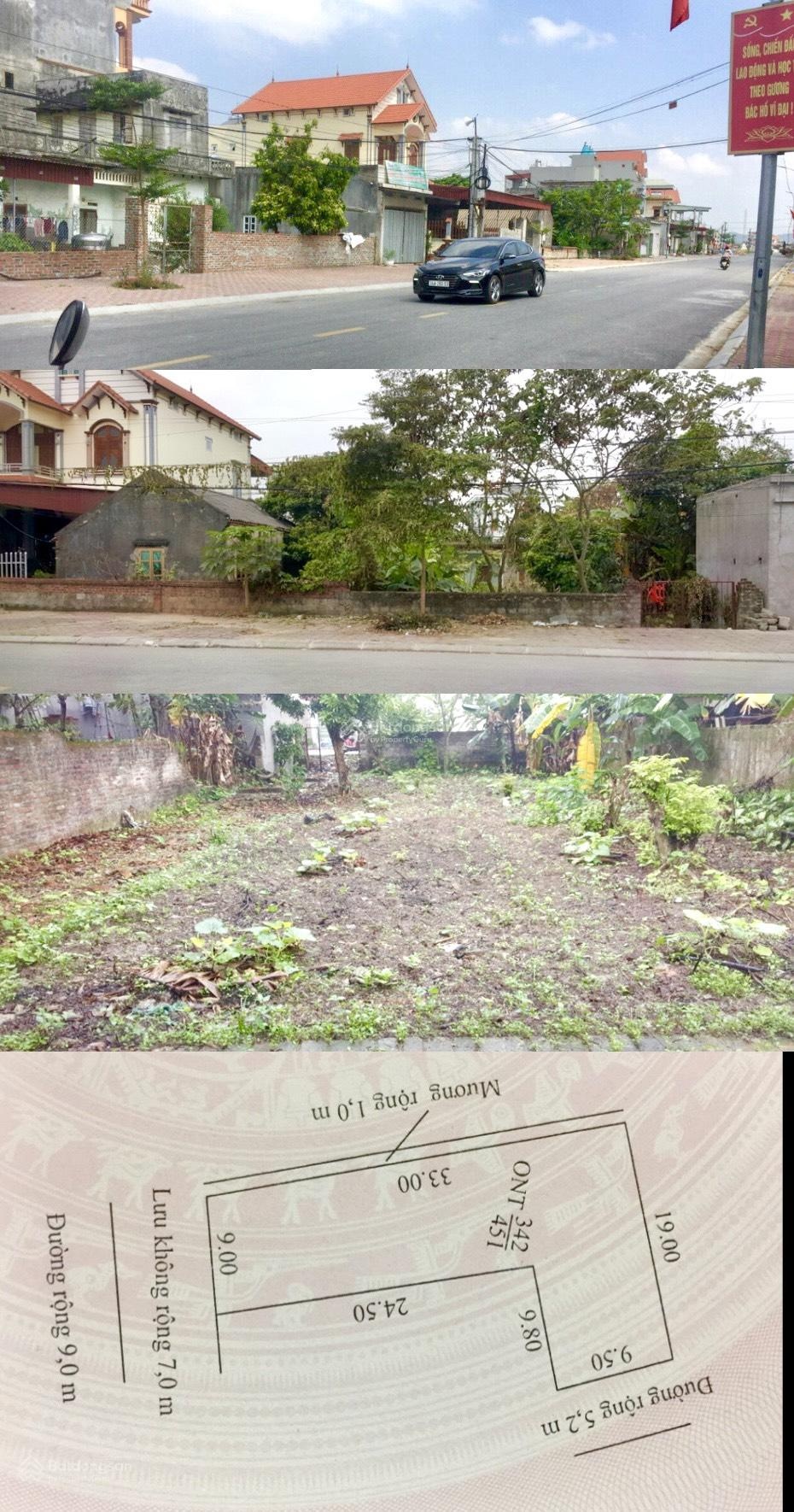 Chính chủ bán lô đất 2 mặt đường 451m2 tại phố bến bình, phường lê đại hành, tp hải phòng (hd cũ)