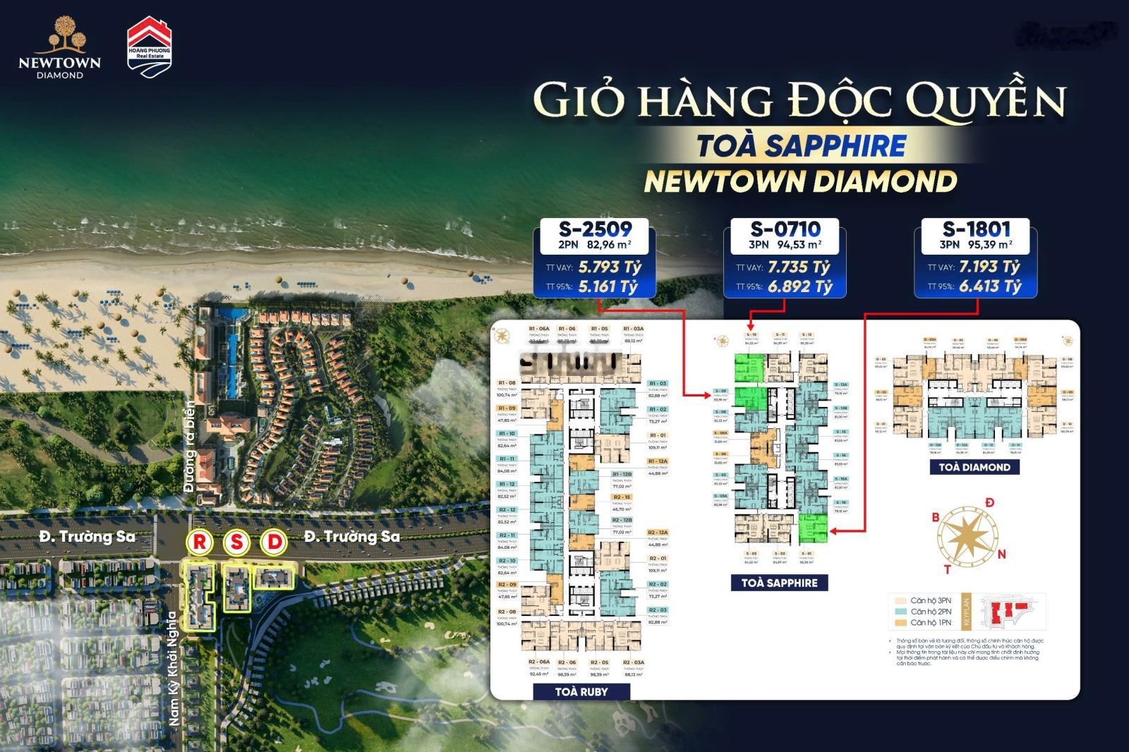 Newtown Diamond những căn hộ độc quyền giá tốt nhất thị trường