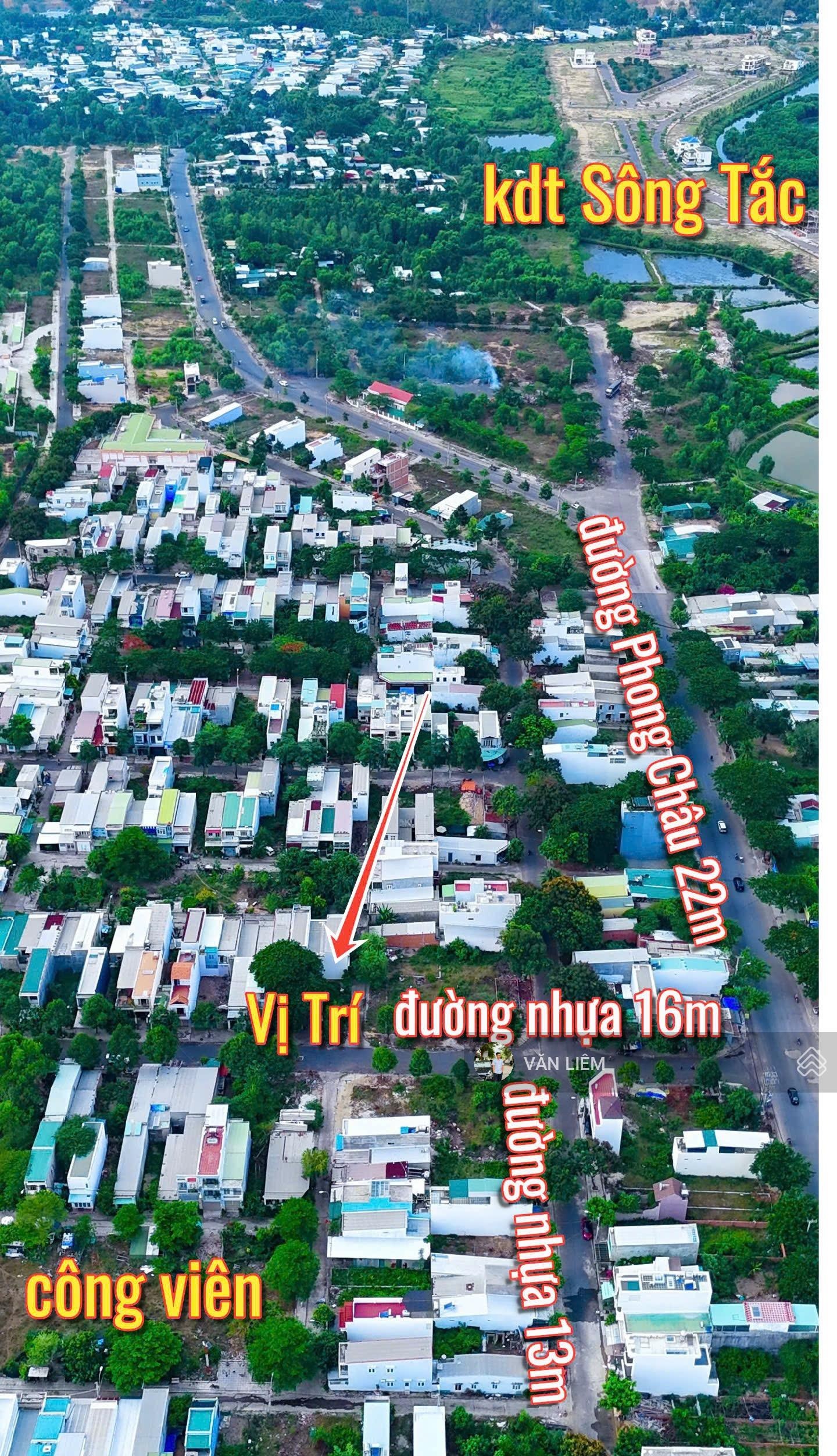 Cần bán lô đất TĐC Đất Lành - Vĩnh Thái - DT: 64m2 - Đường rộng 16m phù hợp đầu tư