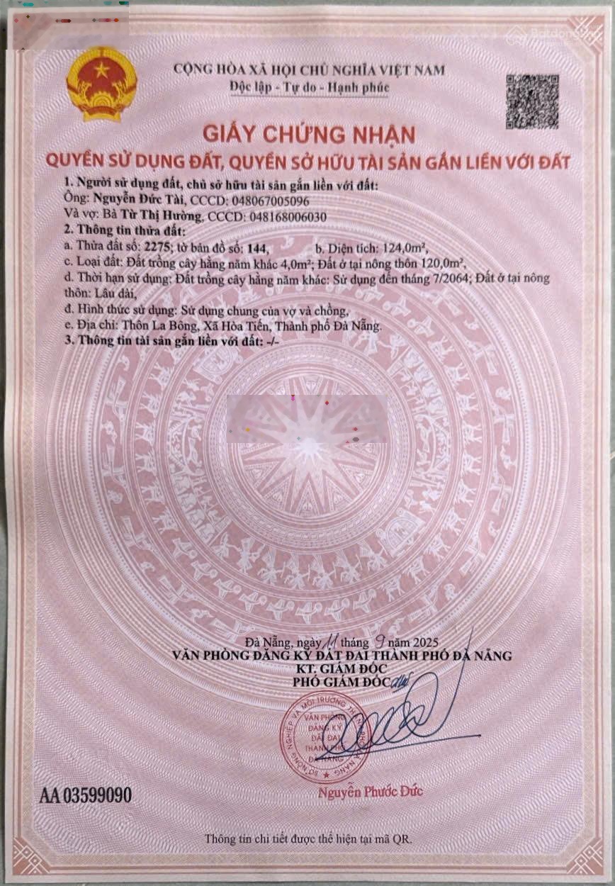 Chào bán lô đất rẻ nhất trung tâm Hoà Tiến. Ô tô 5m tận nơi