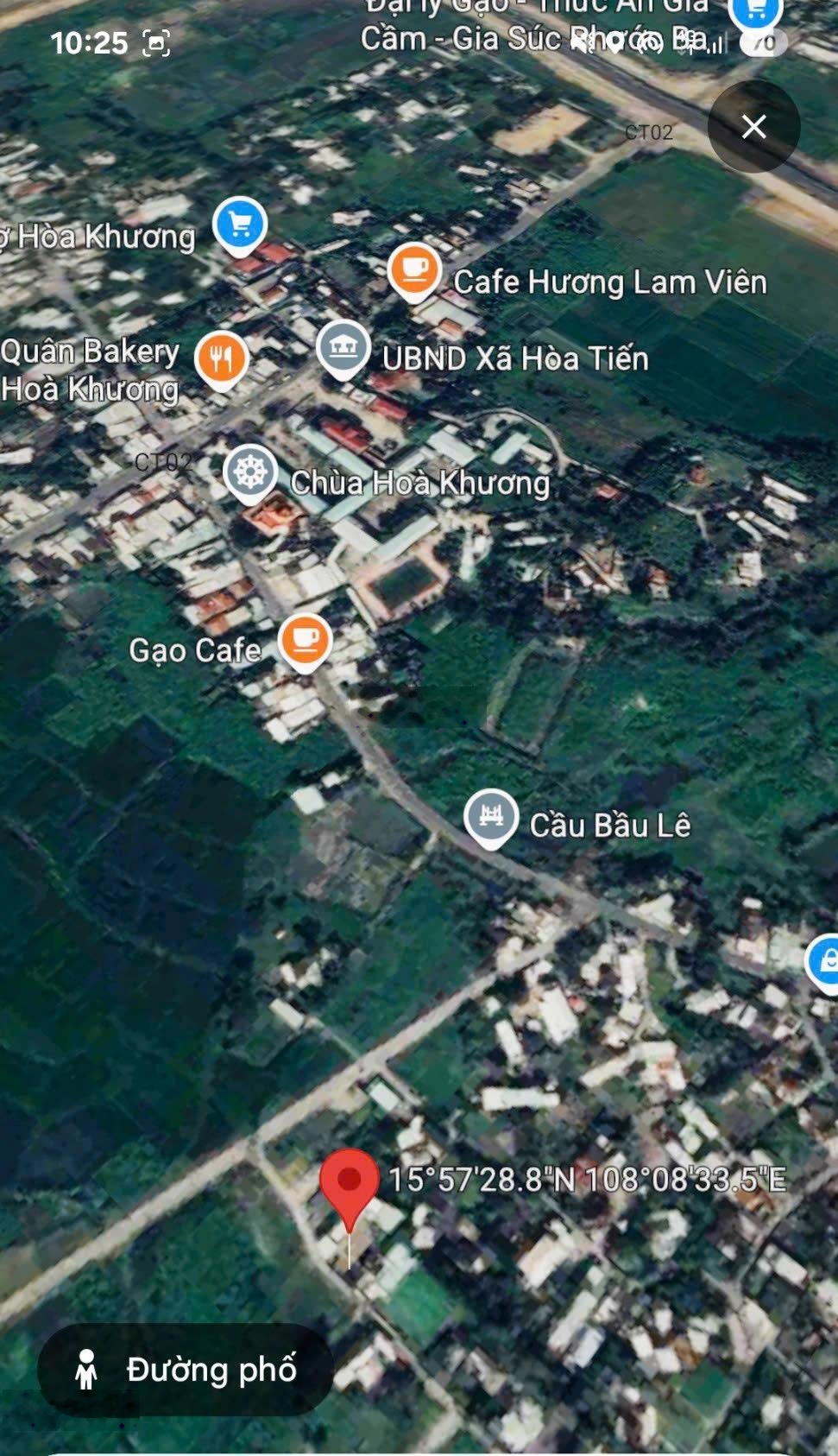 Chaod bán lô đất hoà khương 155mv ngang 7m5. Gần ngay UBND xã. Trường học và chợ