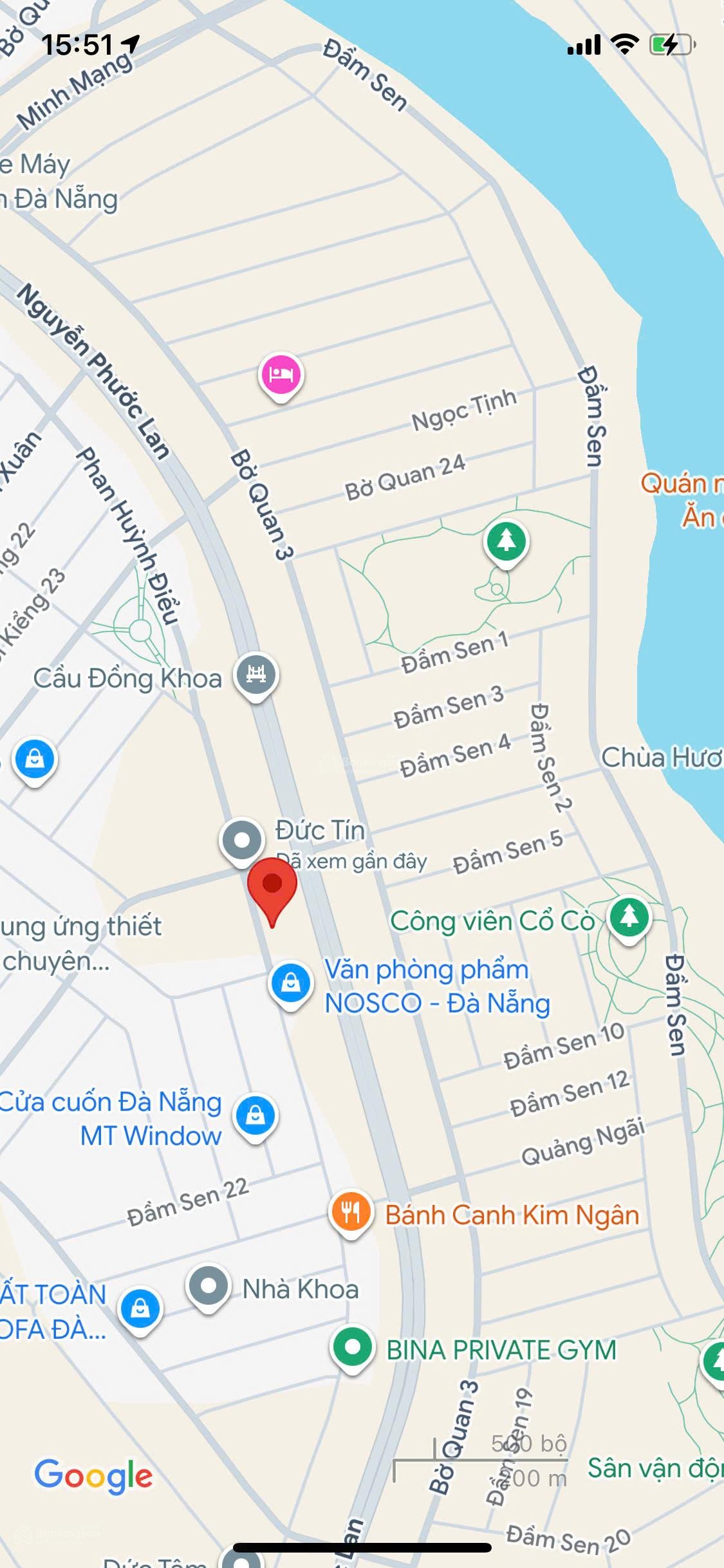 Bán lô đất MT đường 7m5 Phan Hoan - ngay Nam Hòa Xuân - trục thông dài, DT 5x25m