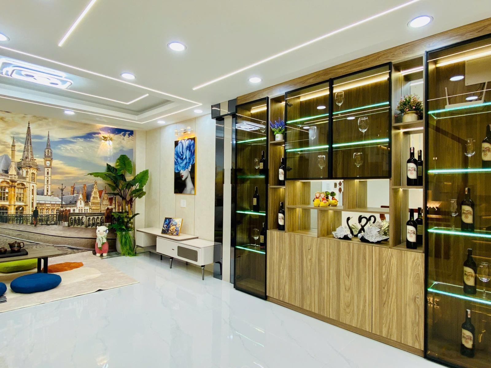 Nhà đẹp - 5 tâng - hxh - khu dân trí - gò vấp - giá 7,7 tỷ tl.