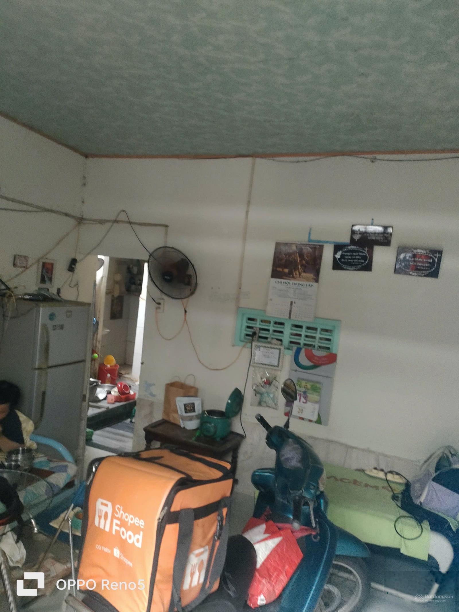 Nhà cấp 4 tầng lửng kiệt Điện Biên Phủ, bề ngang 12m