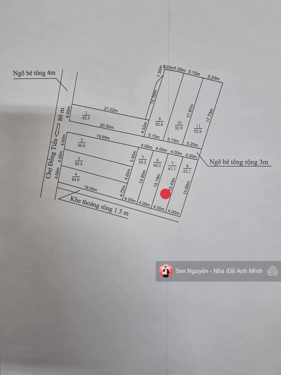 Lô đất đẹp tại Điện Biên - Bàng La - Đồ Sơn