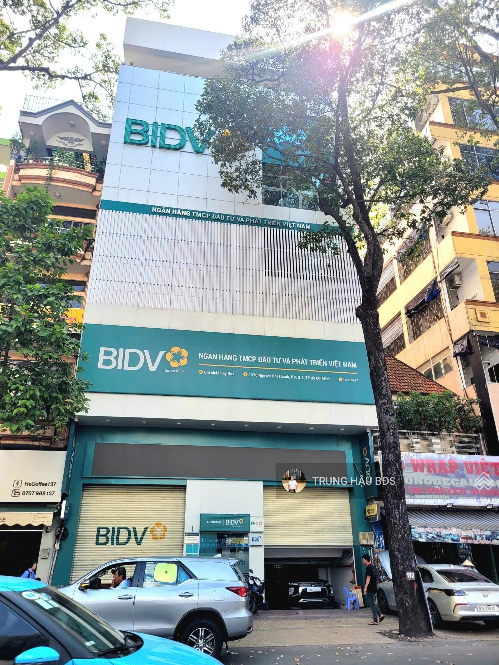 Bán toà nhà MT Nguyễn Chí Thanh Quận 5 - DT 12 x 22m - hầm - 7 tầng - HĐT 400 triệu - giá 100 tỷ