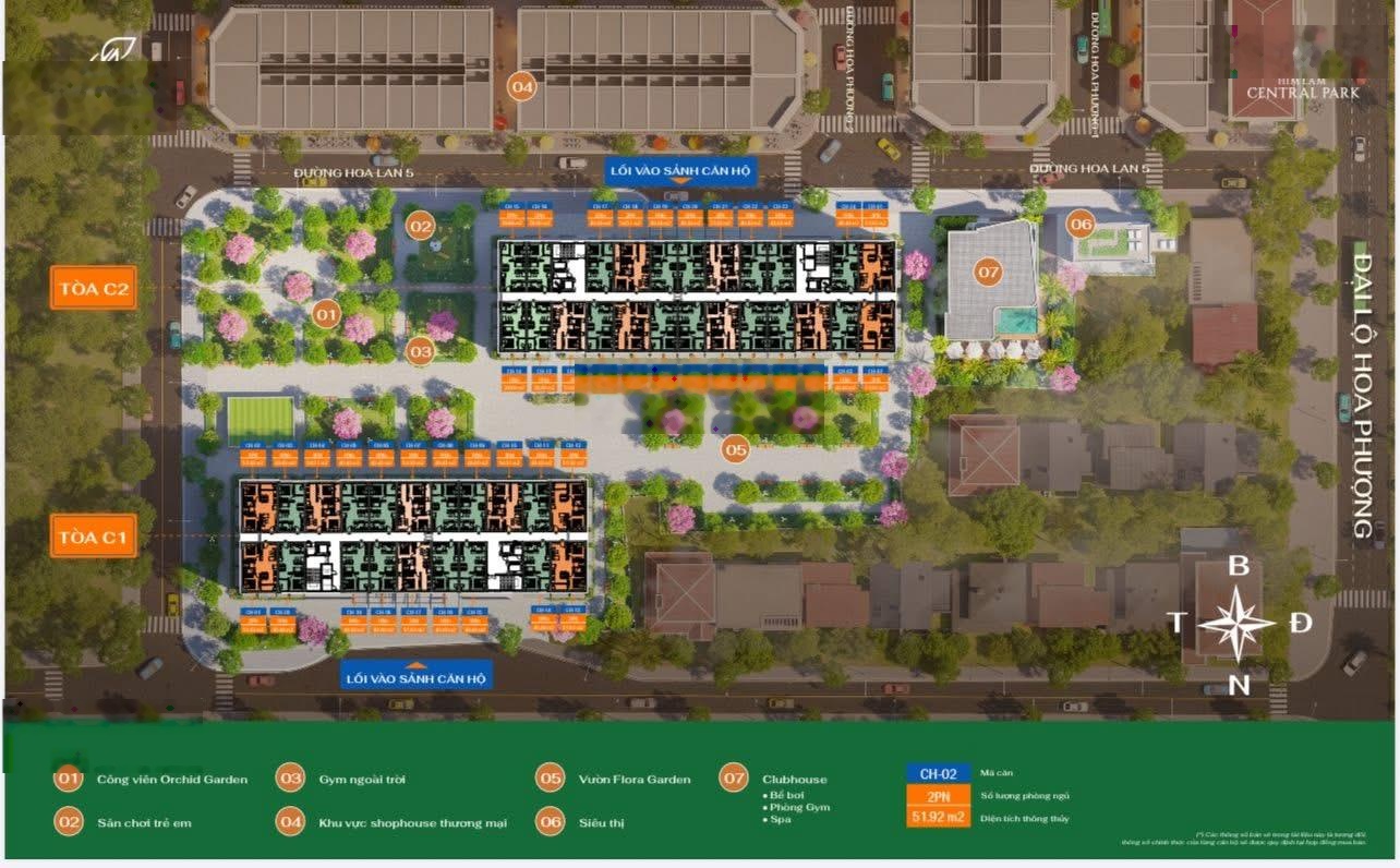 Bán nhà dự án him lam an hồng hoa lan 5 giá rẻ lh e nguyên 0357864399