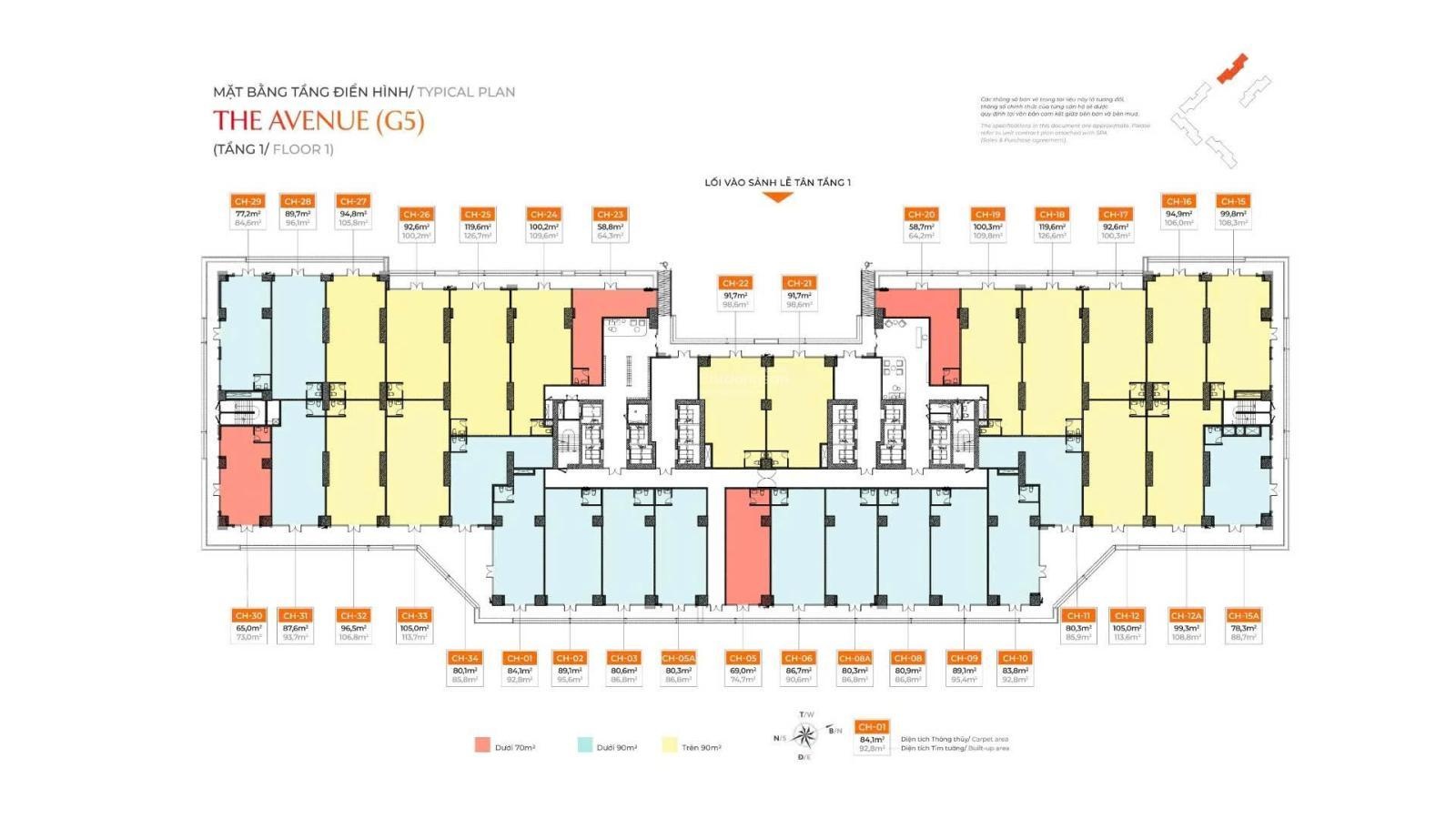 Quỹ căn shophouse cực hiếm phục vụ cho 26 tầng văn phòng tại Vinhomes Smart City