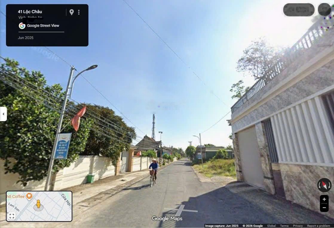 Siêu phẩm lô góc 2 mặt thoáng mặt phố Lộc Châu, Cửa Lò 183,5m2 2 mặt thoáng lô góc