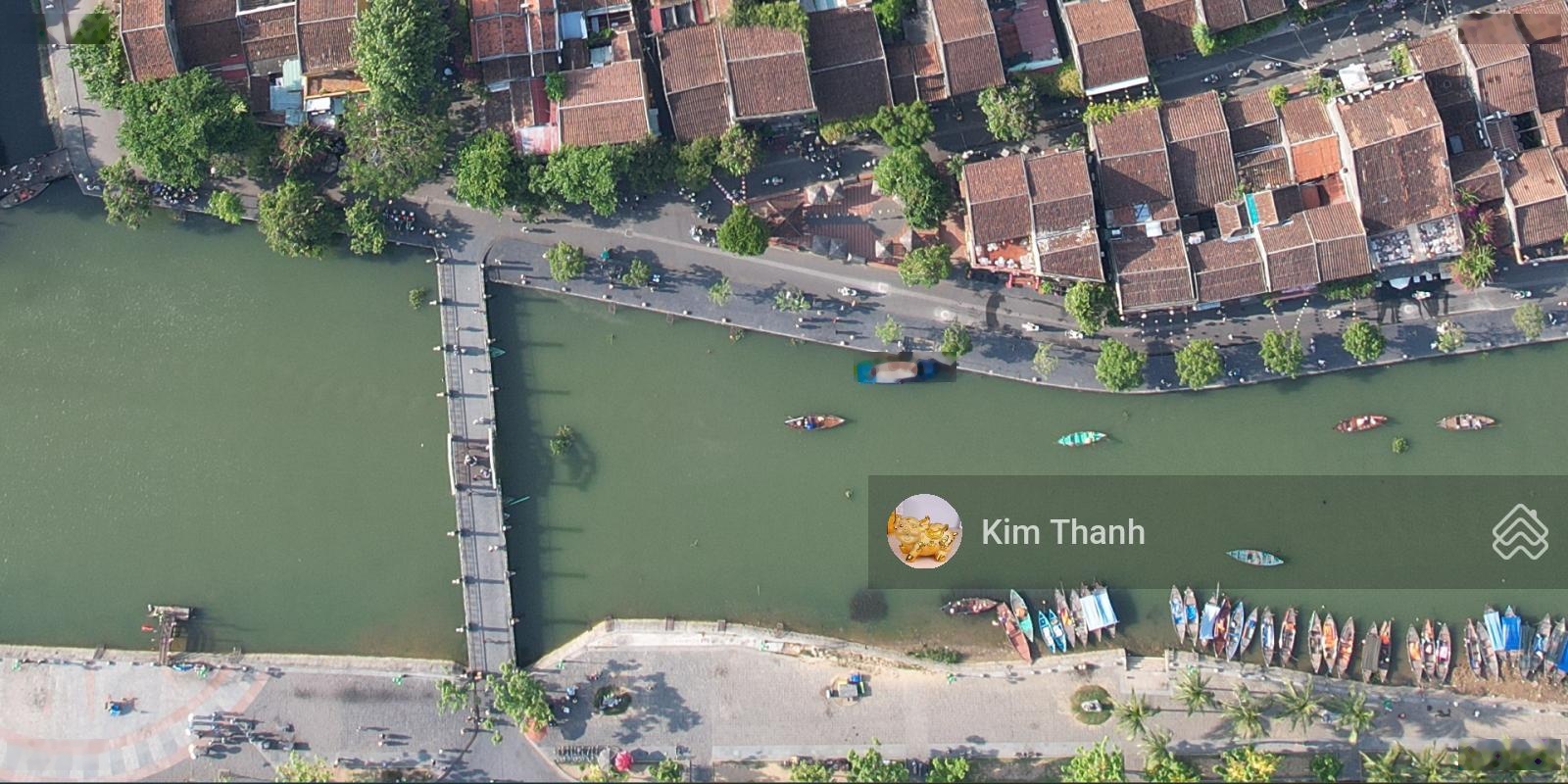 Cần bán đất mặt tiền đường nguyễn du, view trực diện sông hoài quỹ đất vàng phố cổ hội an