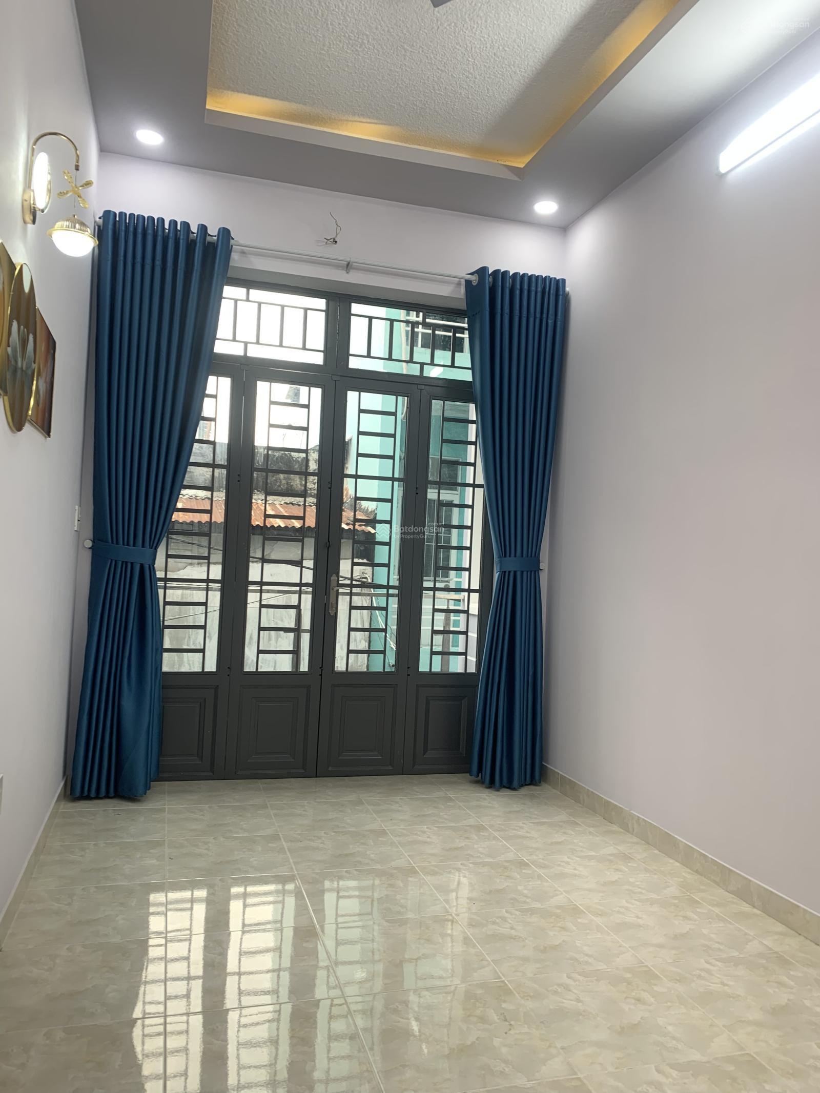 Nhà bán trệt, lầu mới đẹp full nội thất - 62m2(3x22) 3 PN, 3 WC - sàn và mái BTCT - sổ hồng HC đủ