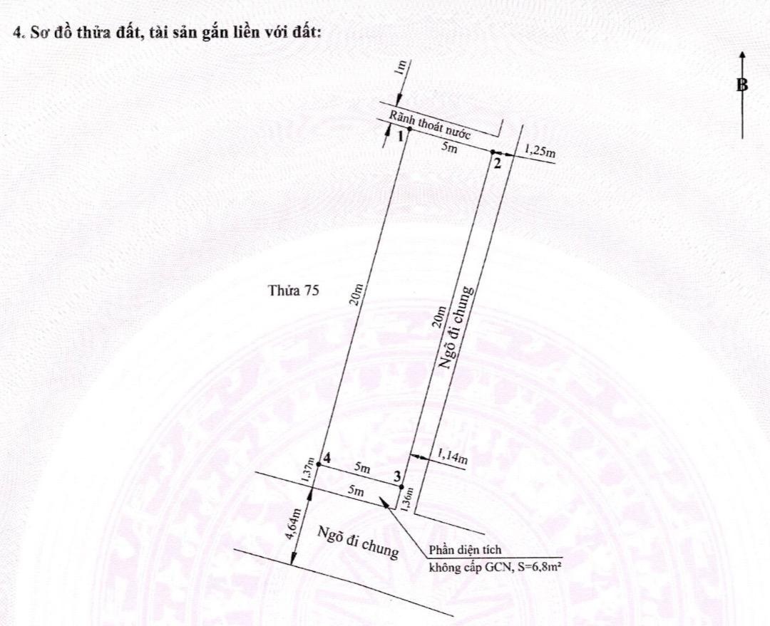 Lô góc 3 mặt thoáng 100m2 tuyến 2 Ngô Gia Tự - ngang 5m - ngõ 4.6m